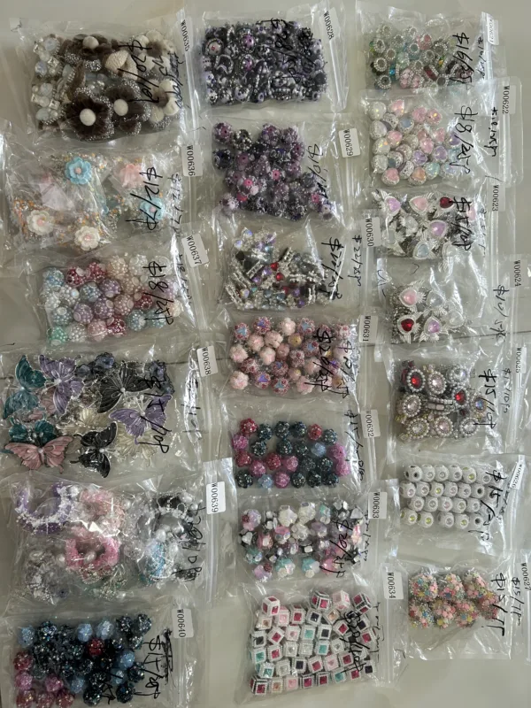 fancy beads w00601 to w00700