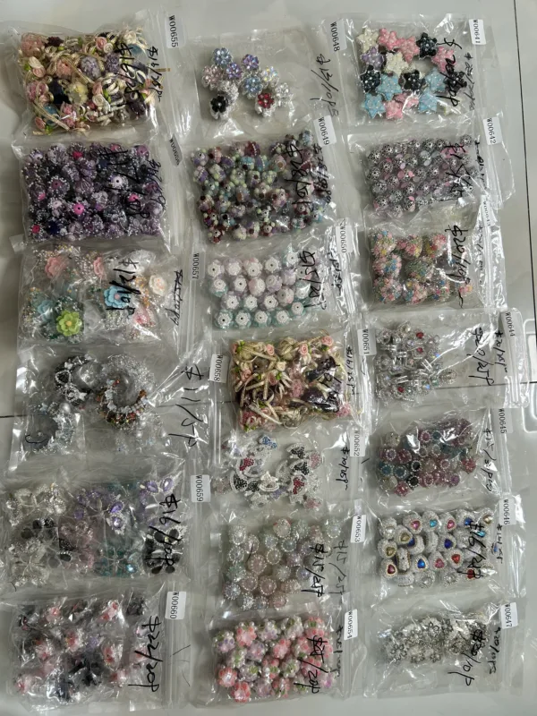 fancy beads w00601 to w00700