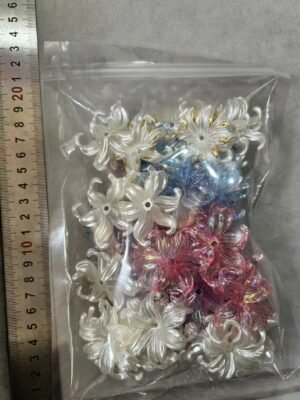 big flower charms W01000