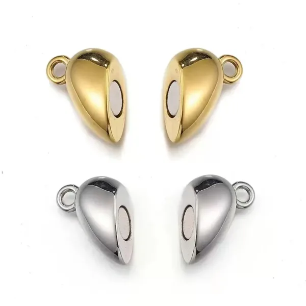 magnetic heart shape connector w01003