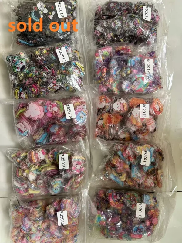 sanrio acrylic w02001 to w02030